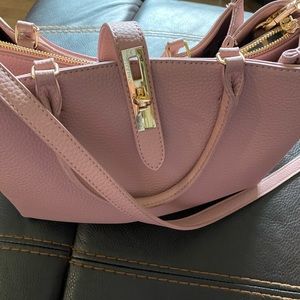 Pink Stitch Fix crossbody purse